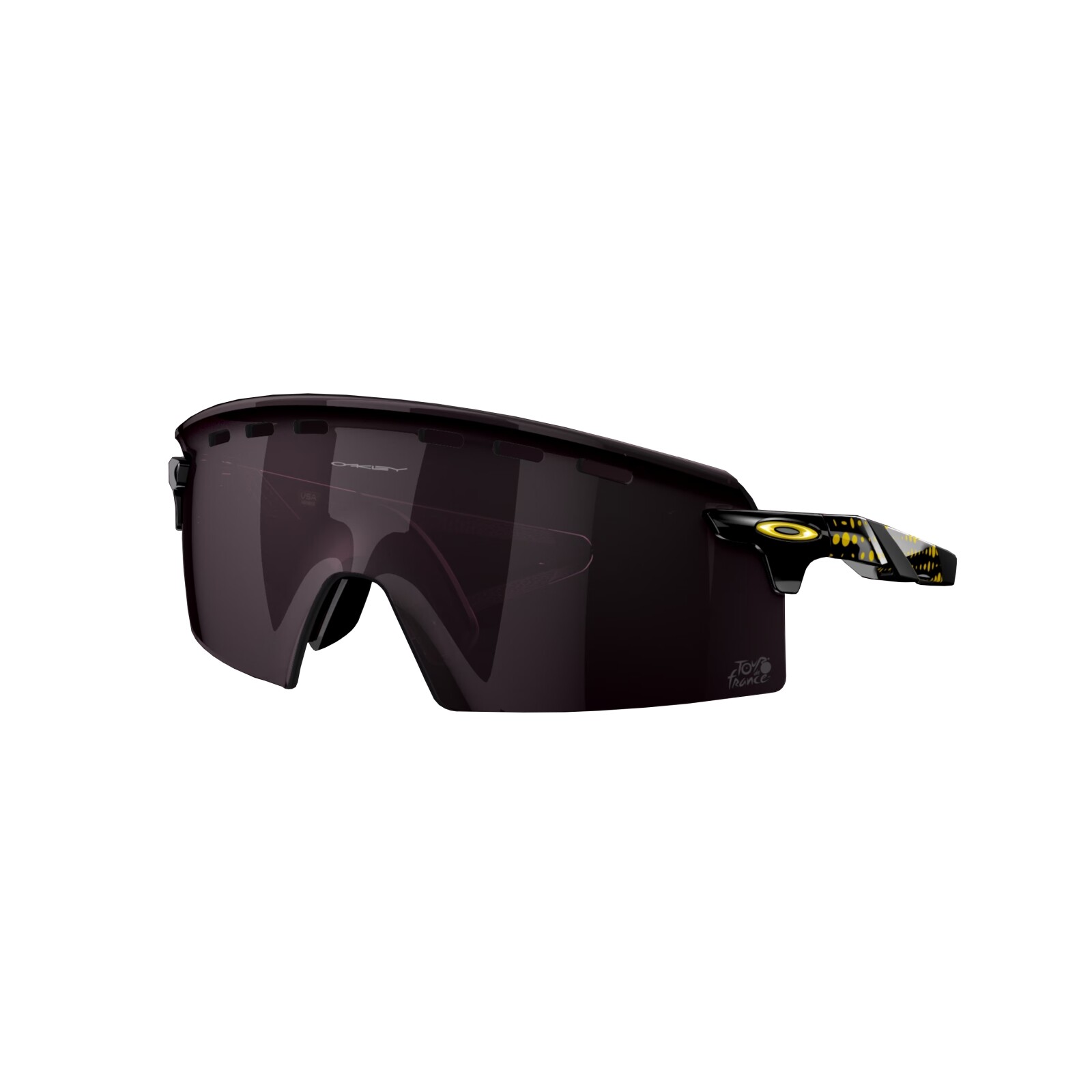 Glasses Oakley Encoder Strike Vented Tour De France Black Ink Prizm Road Black