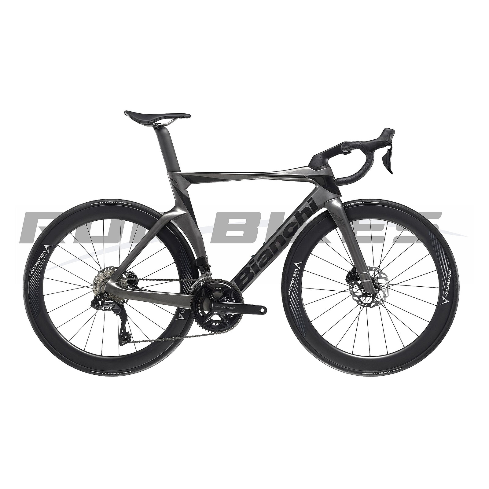 Bianchi Oltre Comp Shimano 105 Di2 12v Graphite Glossy