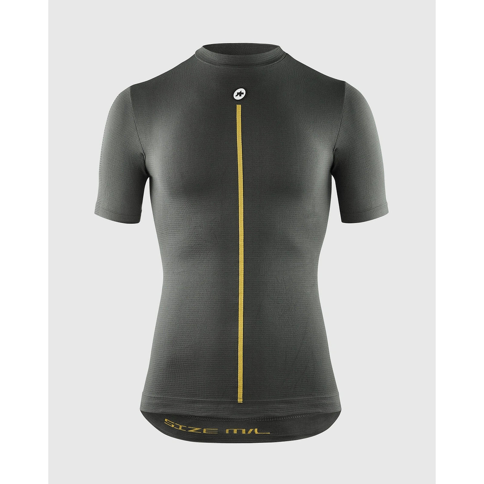 ASSOS Spring Fall SS Skin Layer P1 Anthracite Grey