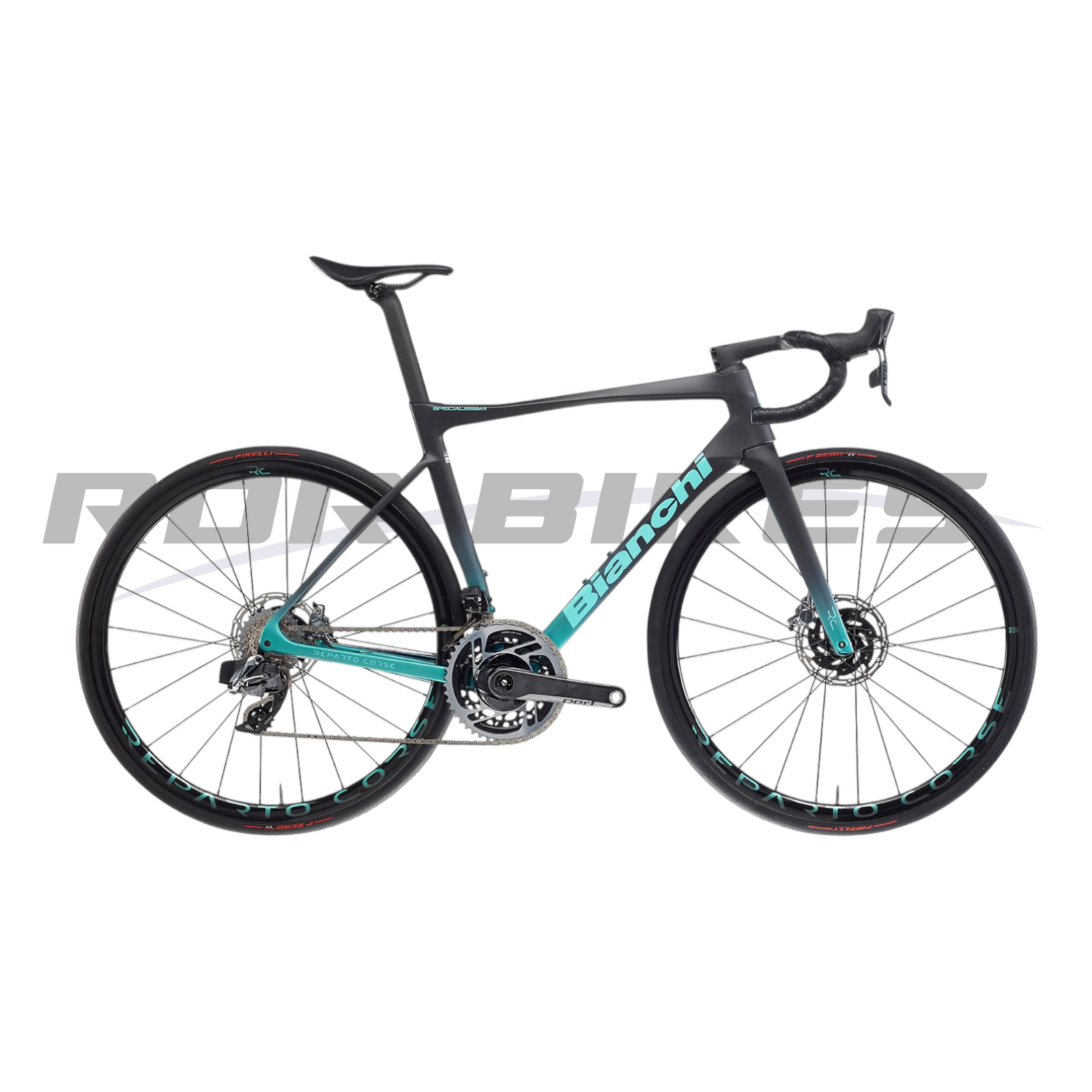 Bianchi Specialissima RC Sram Red Etap AXS 12V Carbon/CK Metallic/CK16