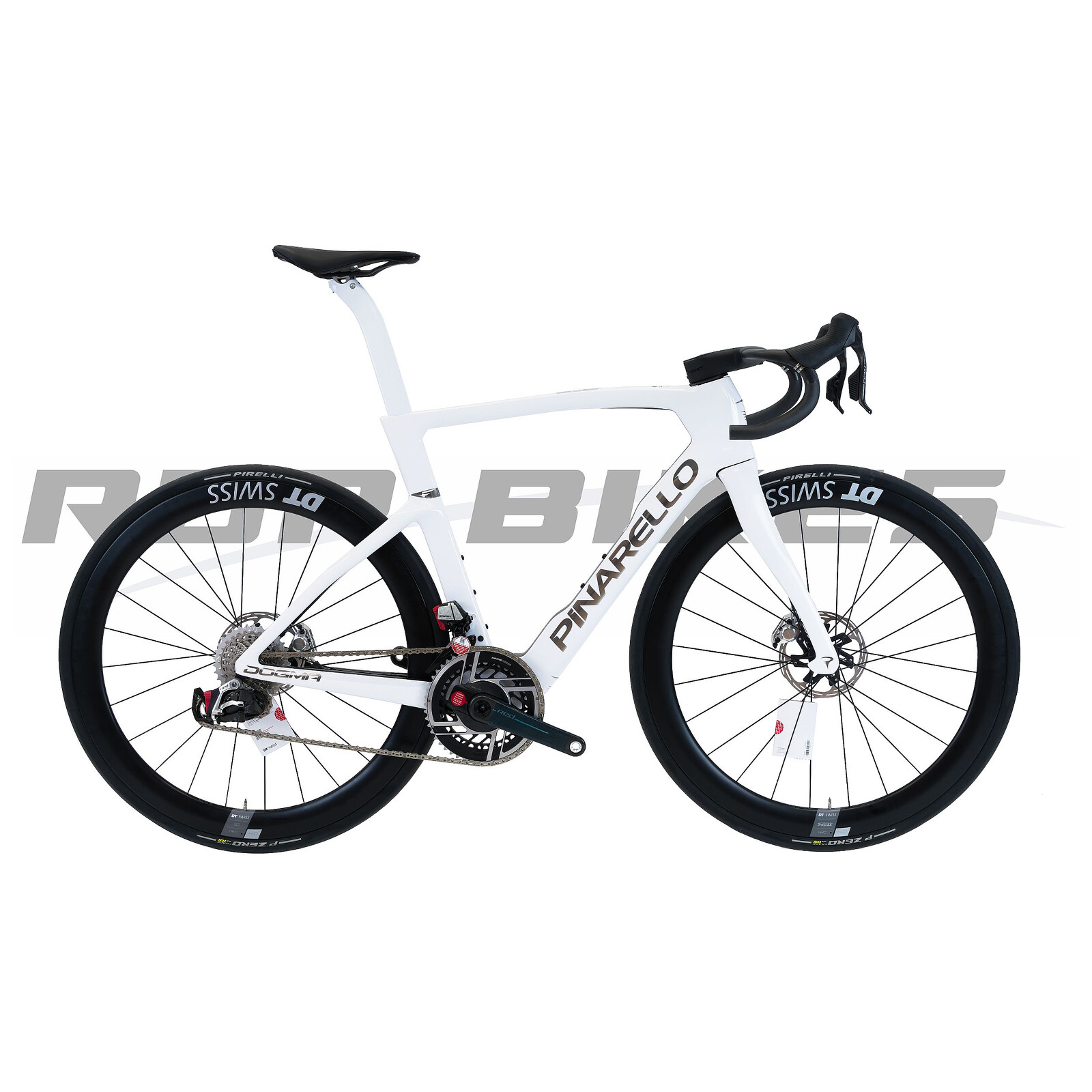 New Pinarello Dogma F Sram RED AXS 12S Edge Crystal White - DT Swiss ARC 1400