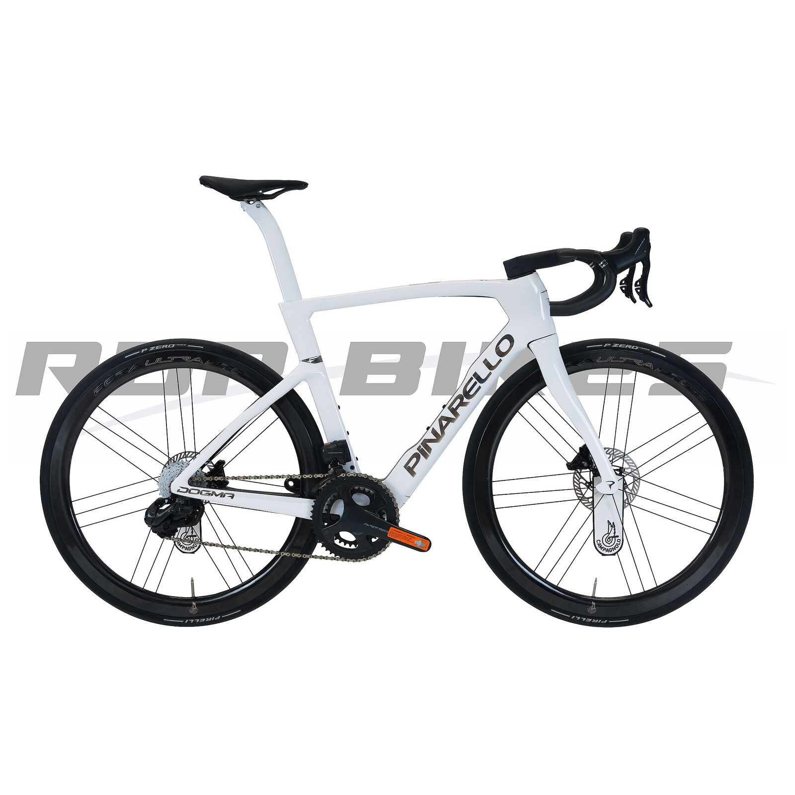 New Pinarello Dogma F Campagnolo Super Record WRL 12V Edge Crystal White - Bora Ultra WTO 45 C23