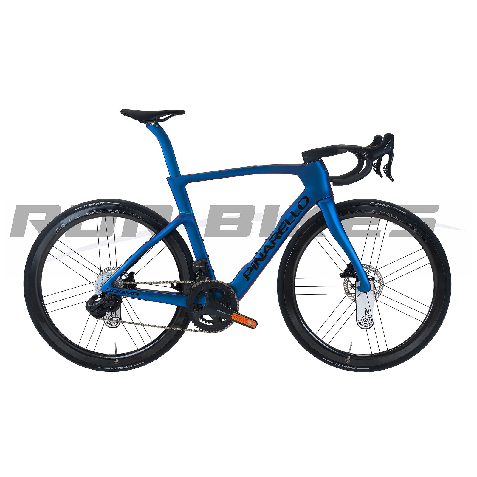 New Pinarello Dogma F Campagnolo Super Record WRL 12S Luxter Blue - Bora Ultra WTO 45 C23