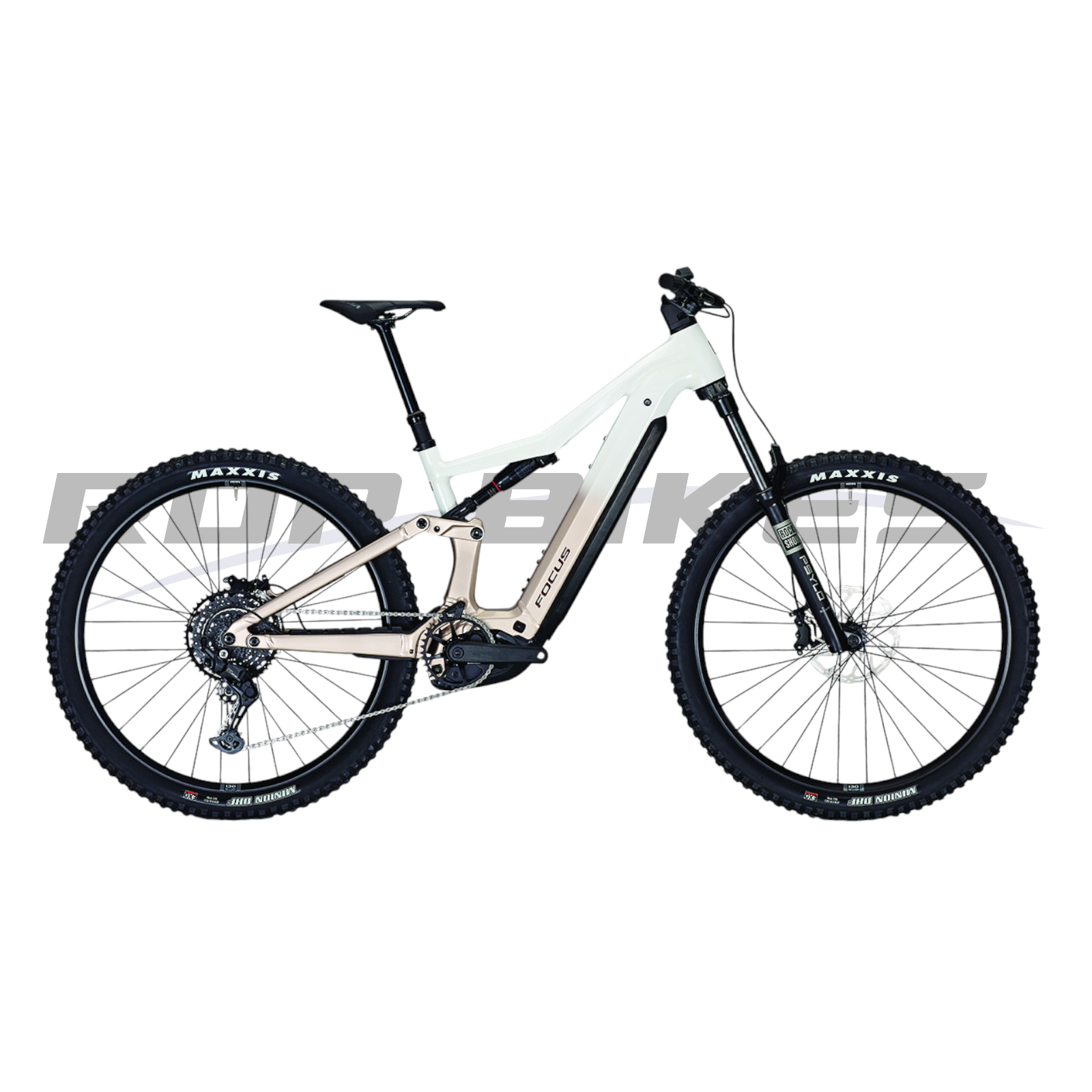 Focus Jam2 6.7 Shimano Cues 10S 800Wh White/Beige