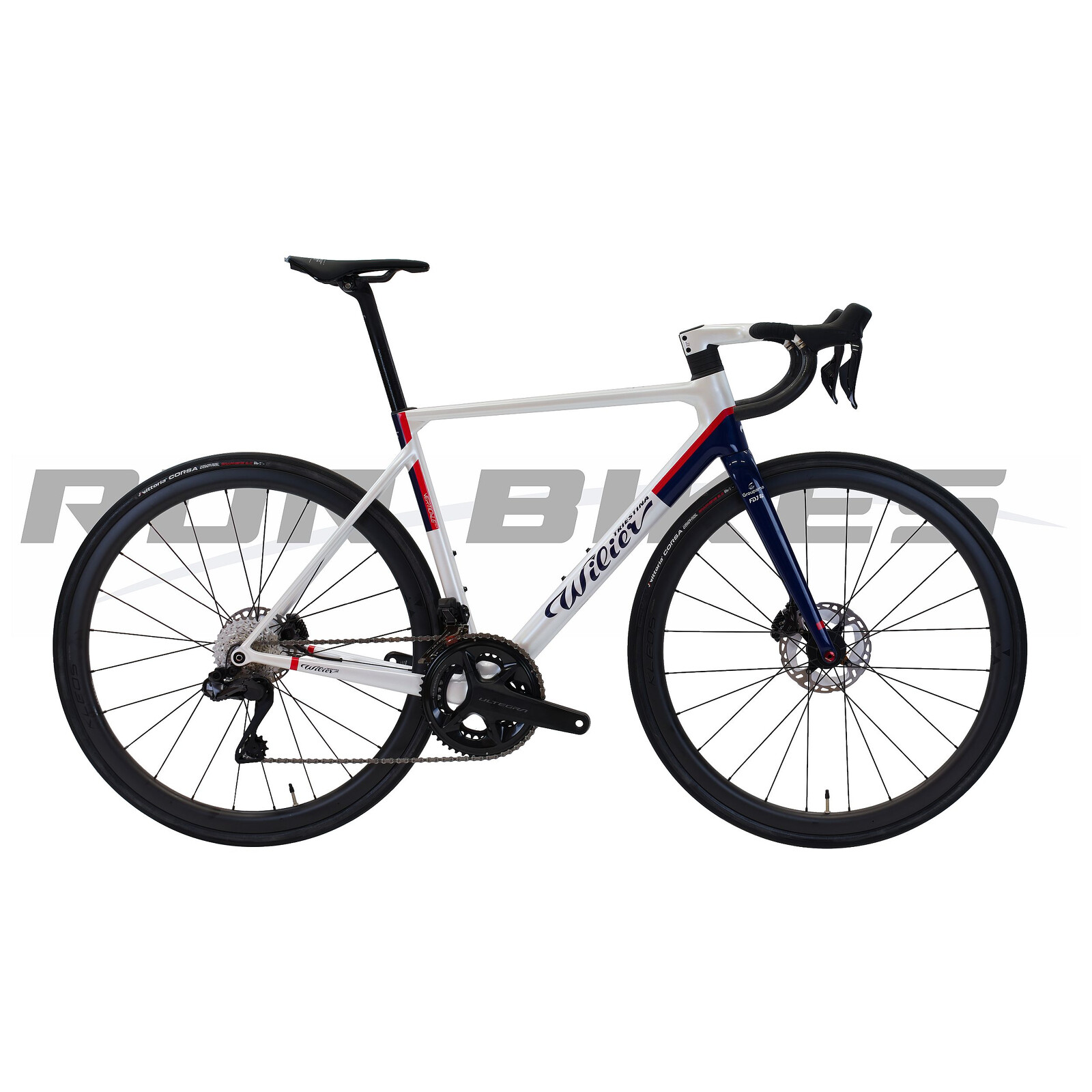 Wilier Verticale SLR Shimano Ultegra Di2 12V Miche Kleos RD 36 Carbon - Groupama