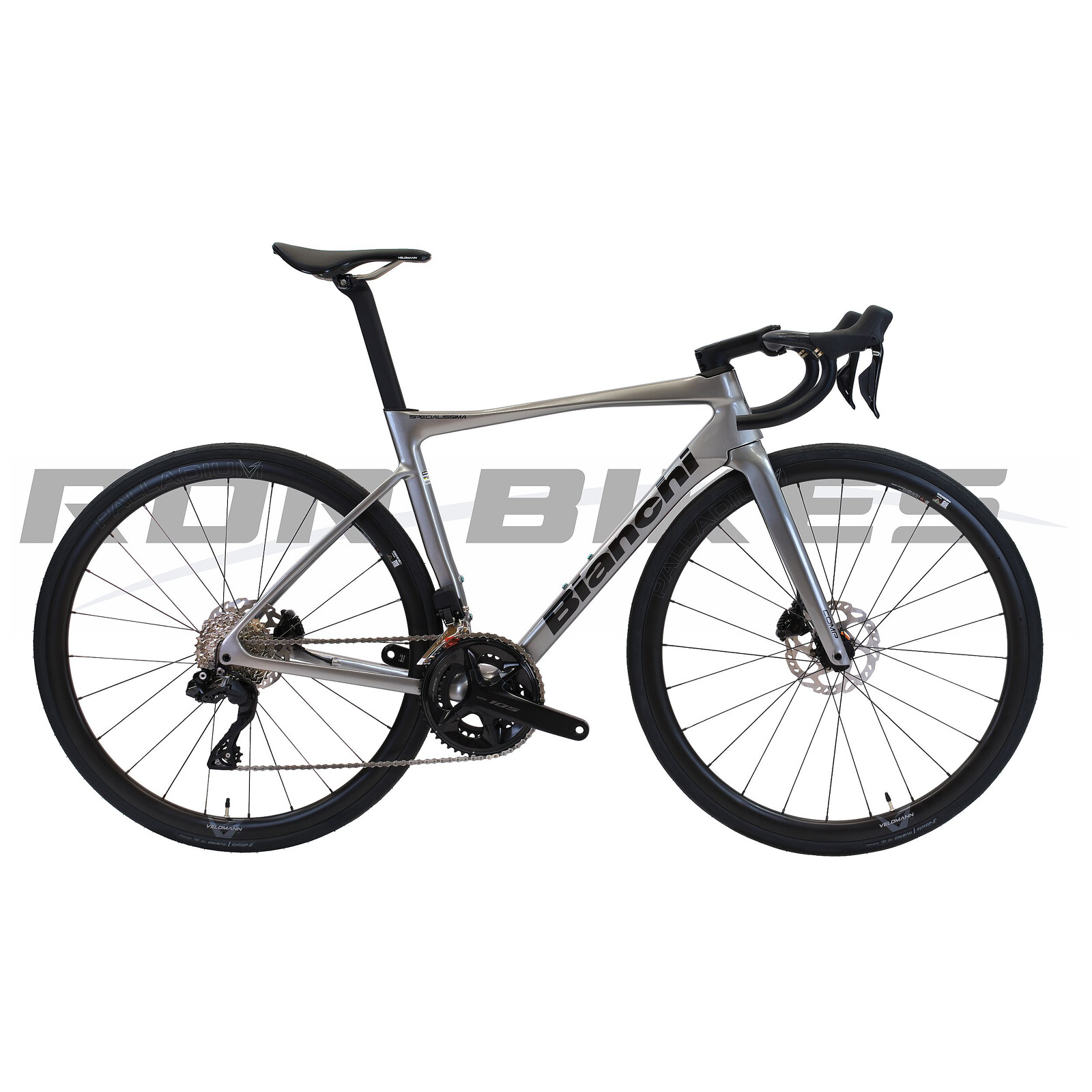 Bianchi Specialissima Comp Shimano 105 Di2 12S Graphite/Black Palladium 33